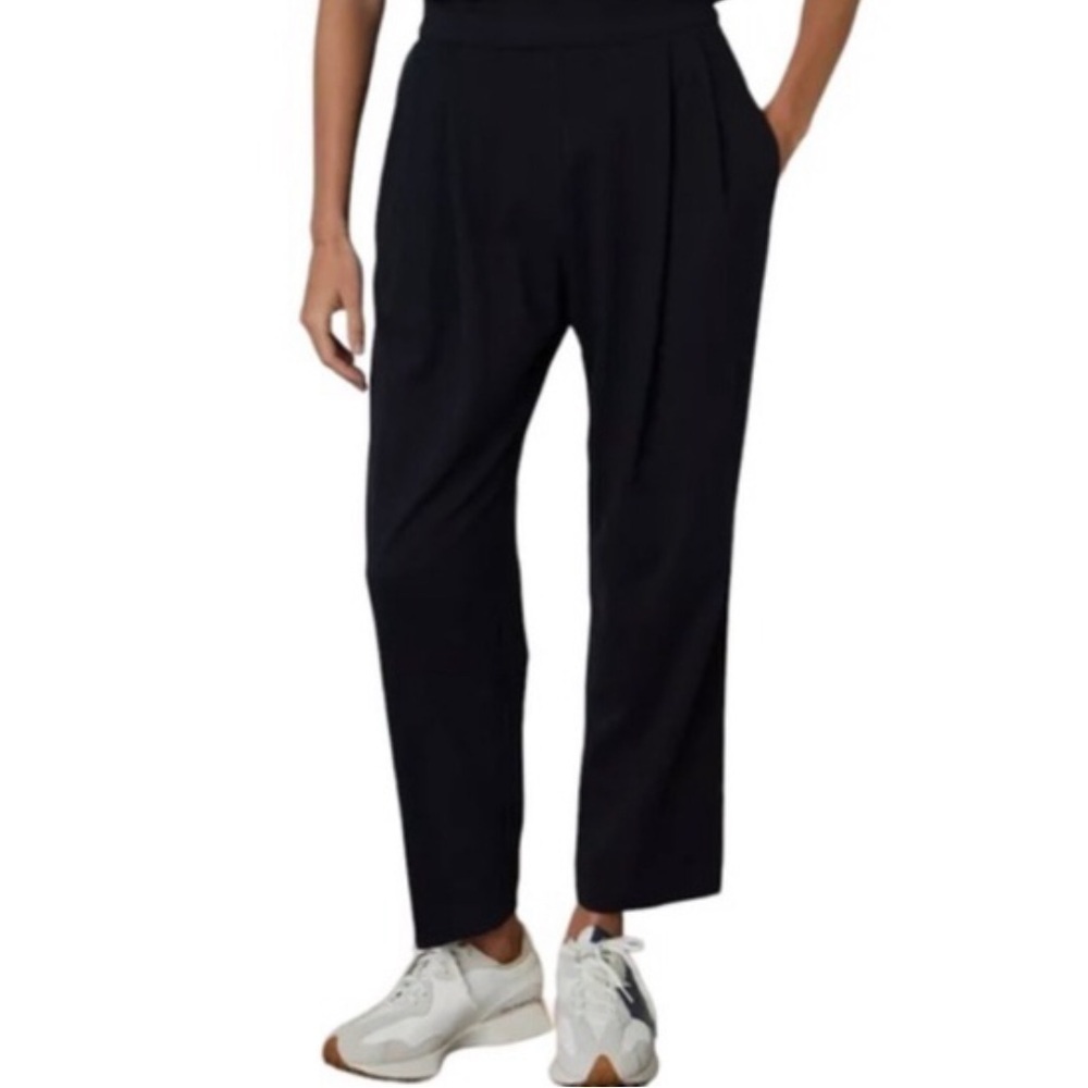Velvet By Graham & Spencer Natasha Cotton Pleated Pants Black 2X